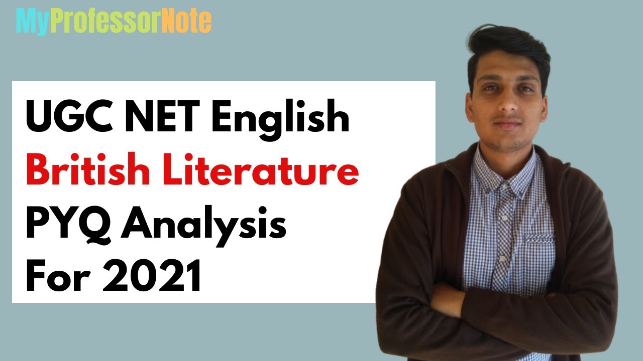 Nta Ugc Net English Literature Pyq analysis of British Literature Part 2