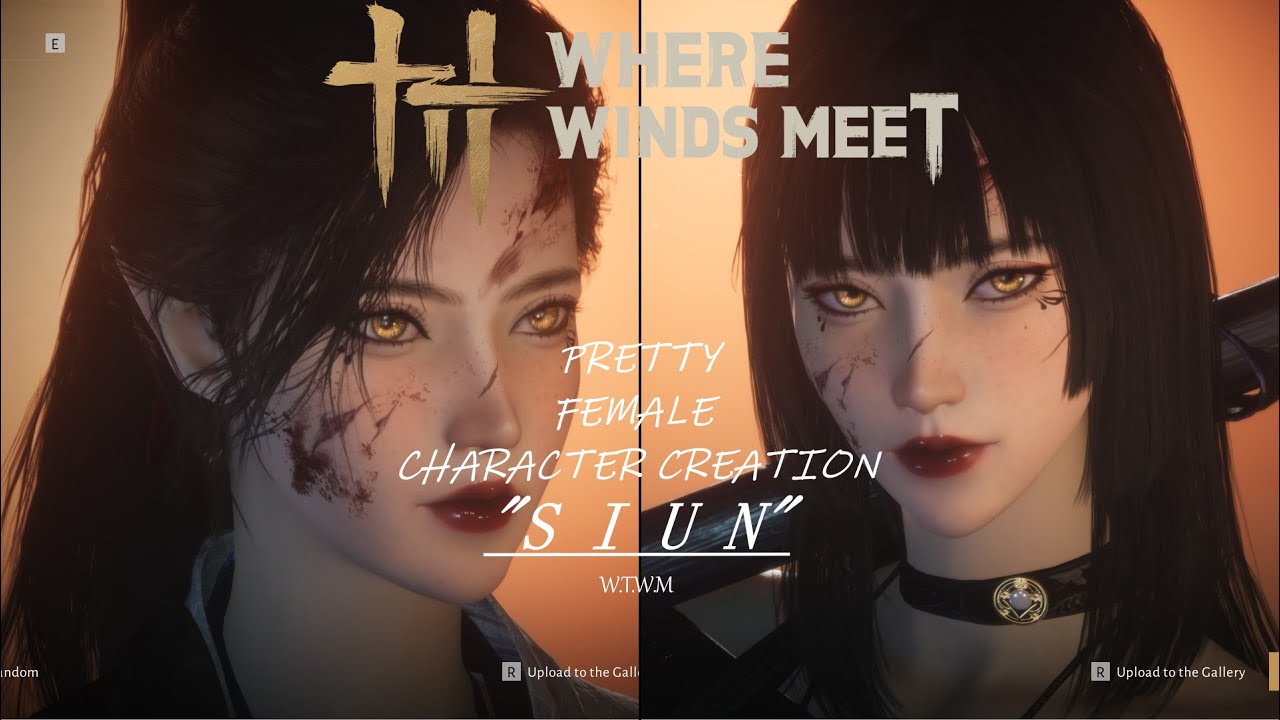 [WHERE THE WIND MEETS] PRETTY FEMALE ELF CHARACTER CREATION - 
