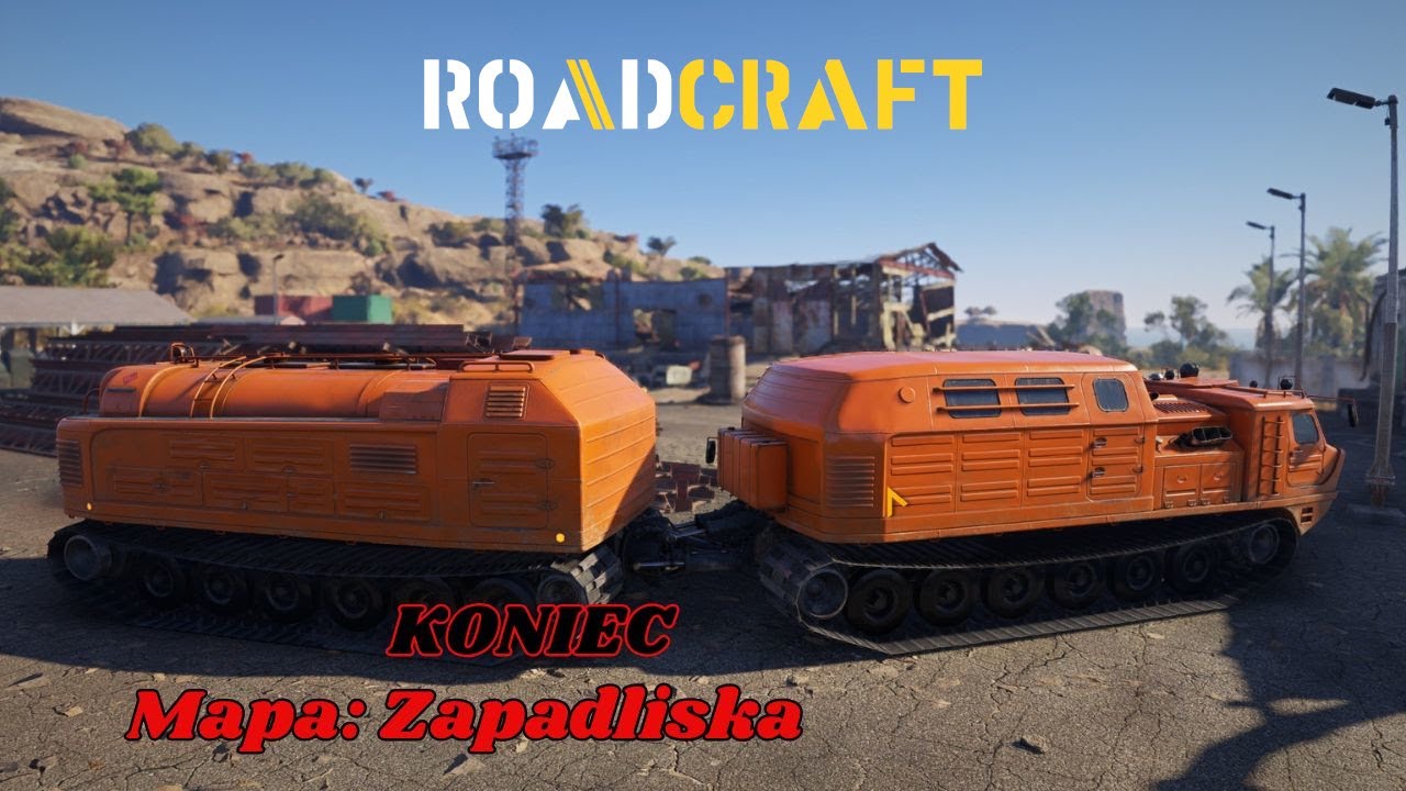🔴 ROADCRAFT LIVE#26 PL - MAPA: ZAPADLISKA - KONIEC