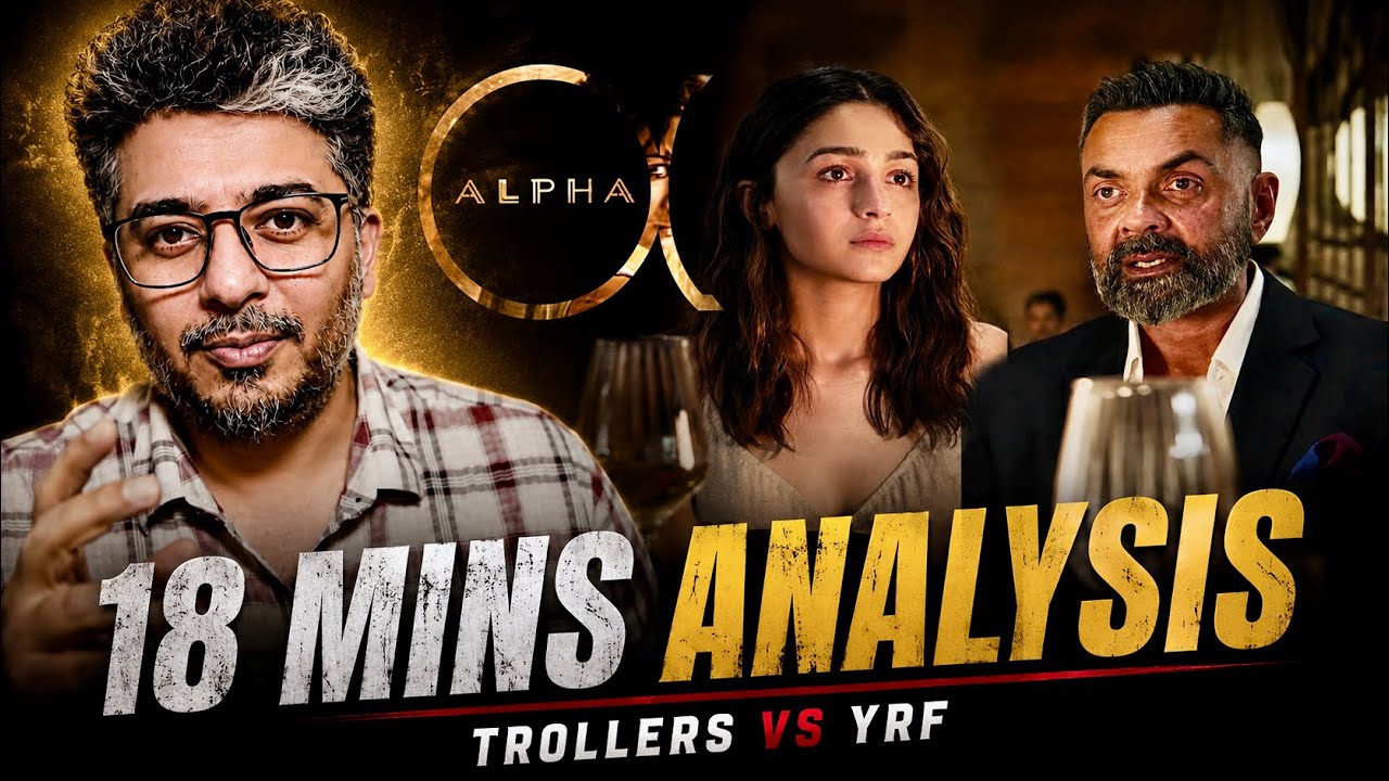 🔥Faltu Troll? Alpha Teaser Review | Alia Bhatt, Bobby Deol | Dhurandhar Hangover & Unfair Criticism?