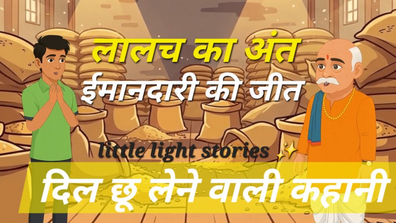 लालच का अंजाम | ईमानदारी की जीत | दिल छू लेने वाली कहानी | HINDI KAHANITA | MORAL STORIES | 2D STORY