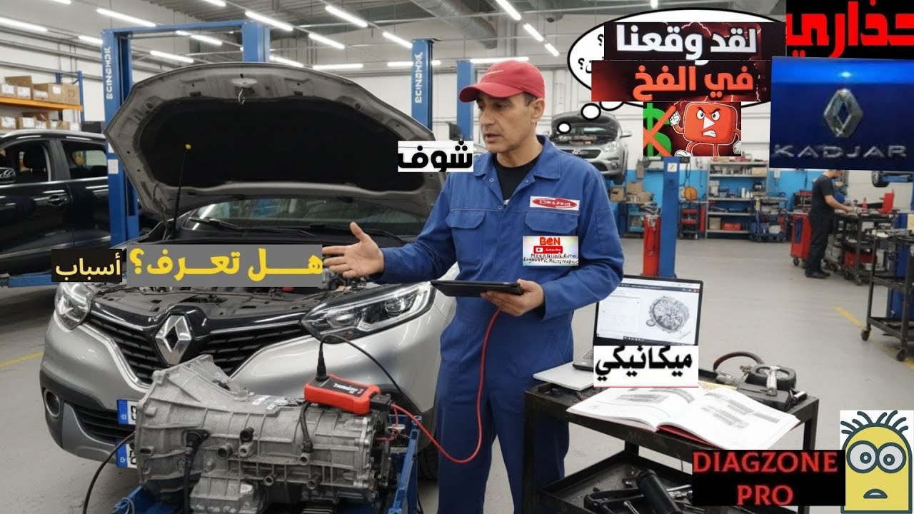 تغيير التروس المستحيل الحركة الأوتوماتيكيRenault Kadjar Impossible Gear change AuTotransmissio178072
