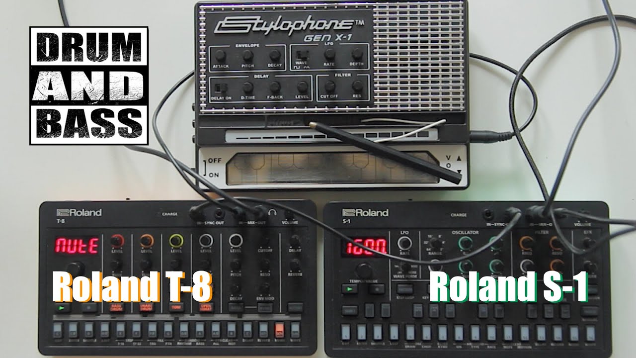 Roland T8, Roland S1, Stylophone Gen-X1- RUN!