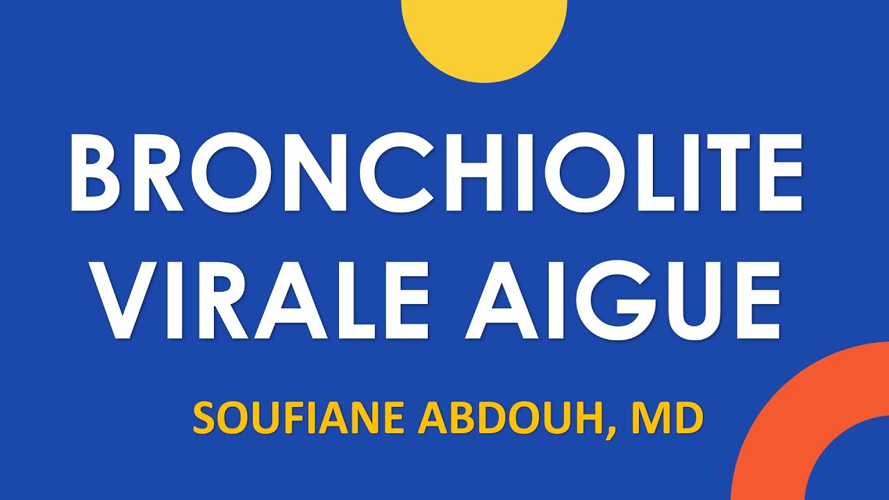 TRAITEMENT DE LA BRONCHIOLITE VIRALE AIGUE