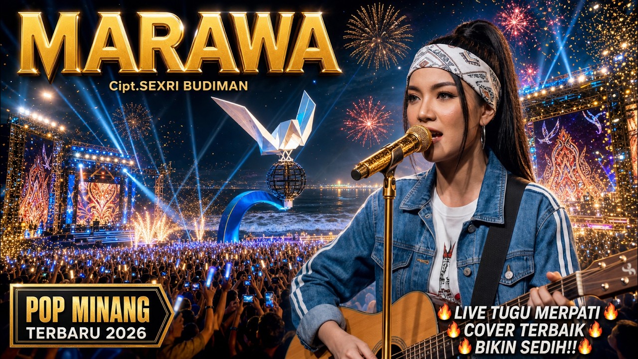 MARAWA &ndash; Ratu Sikumbang | Cover Pop Minang | Virtual Concert Tugu Merpati Pantai Padang