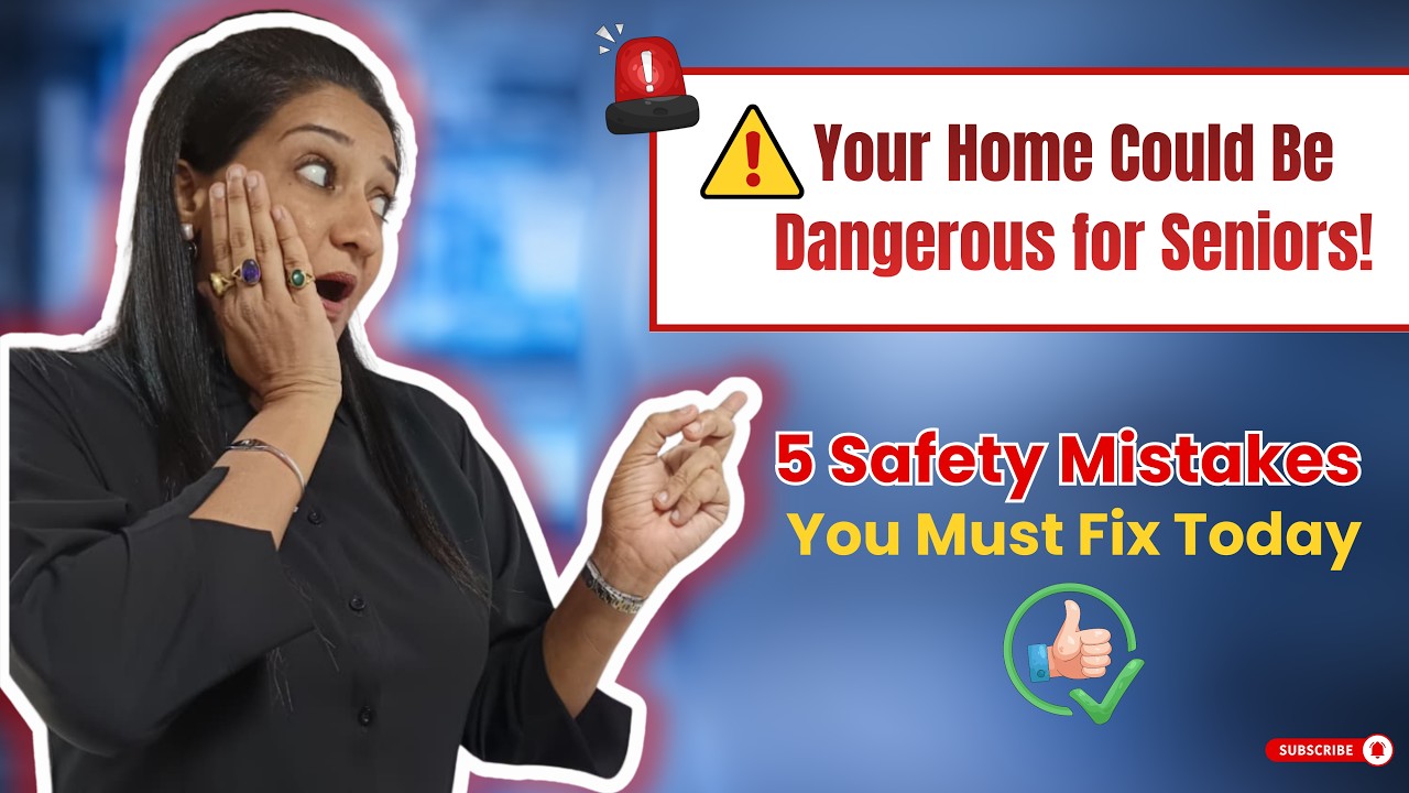 STOP! Check These 7 Home Safety Risks for Elderly Parents Before It’s Too Late. #patientcare #viral