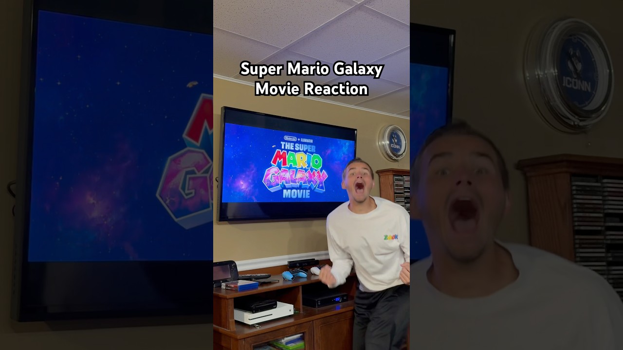 Super Mario Galaxy Movie Reaction! ✨💫