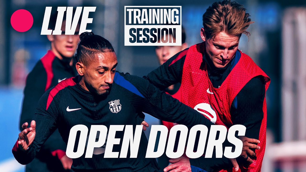 🔴 LIVE | FULL LIVESTREAM: FC BARCELONA OPEN DOORS TRAINING SESSION (December 2024)