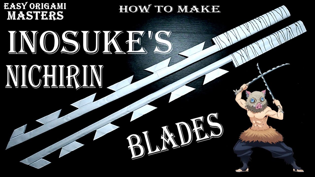 How to Make a Demon Slayer Inosuke's Sword