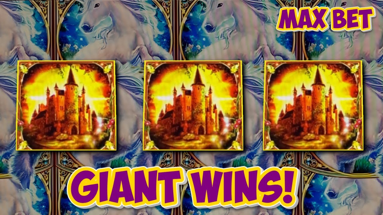 ★ GIANT WINNING SESSION! ★ Mystical Unicorn ★ MAX BET Magic   Classic WMS Slot!  Live Play