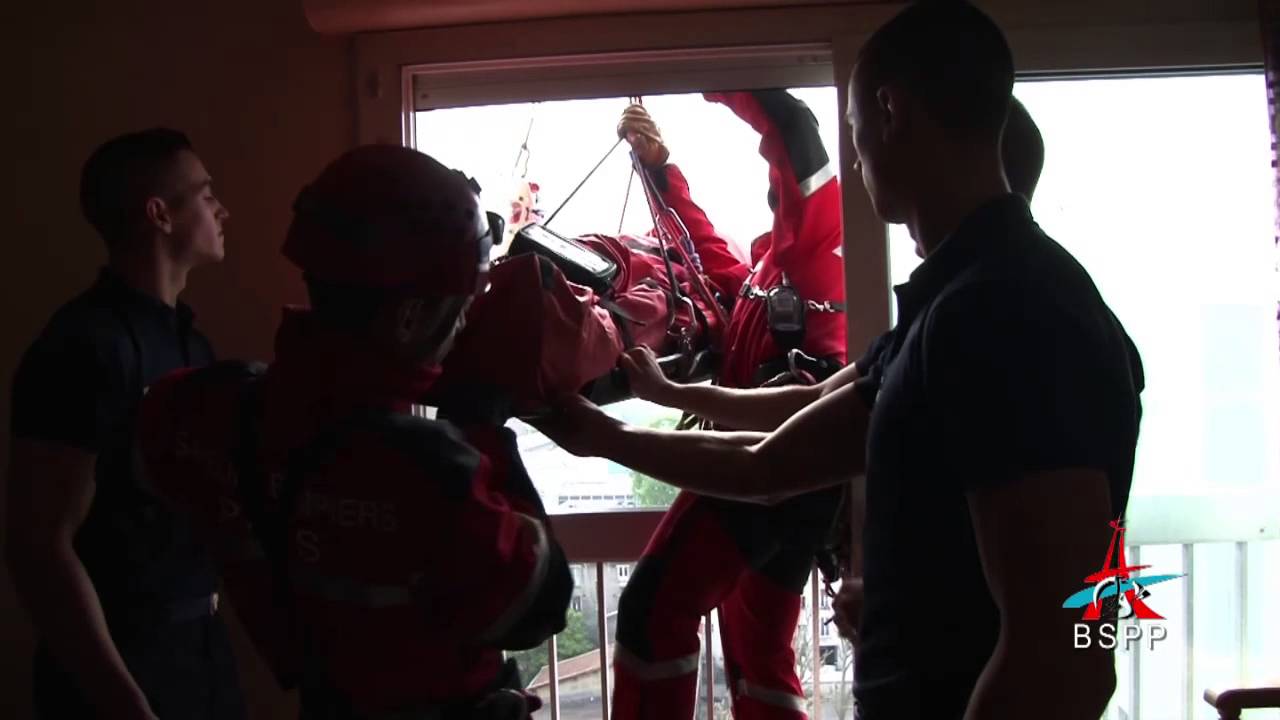 Descente d'une victime