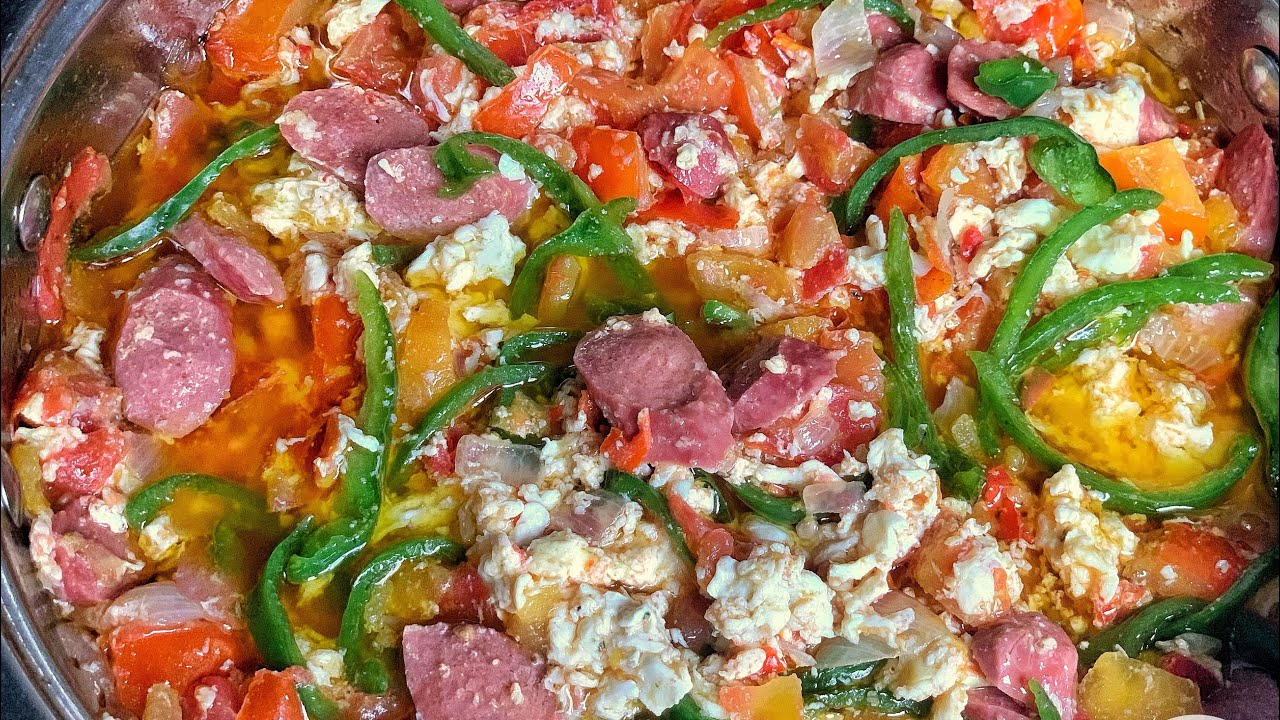 SAUSAGE EGG SAUCE/YOUR FAMILY WILL ENJOY THIS