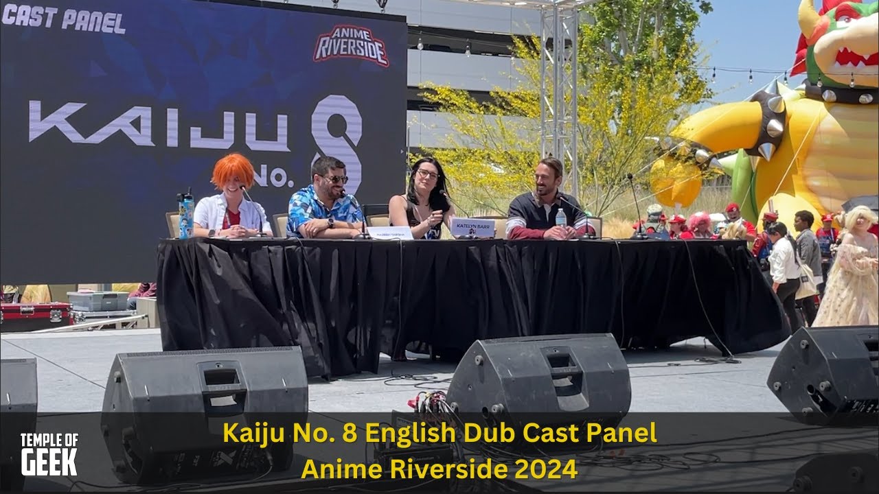 Kaiju No. 8 English Cast Panel | Anime Riverside 2024