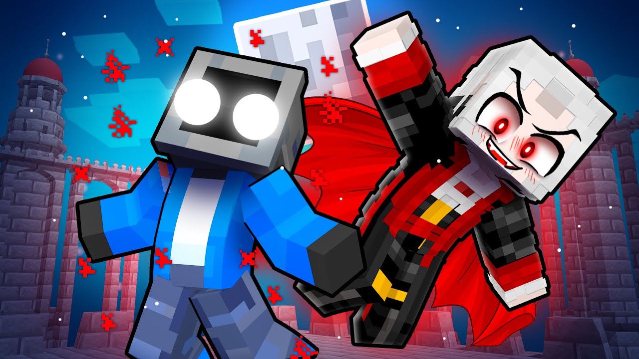 TeeVee is Possessed by Vampires in Minecraft!