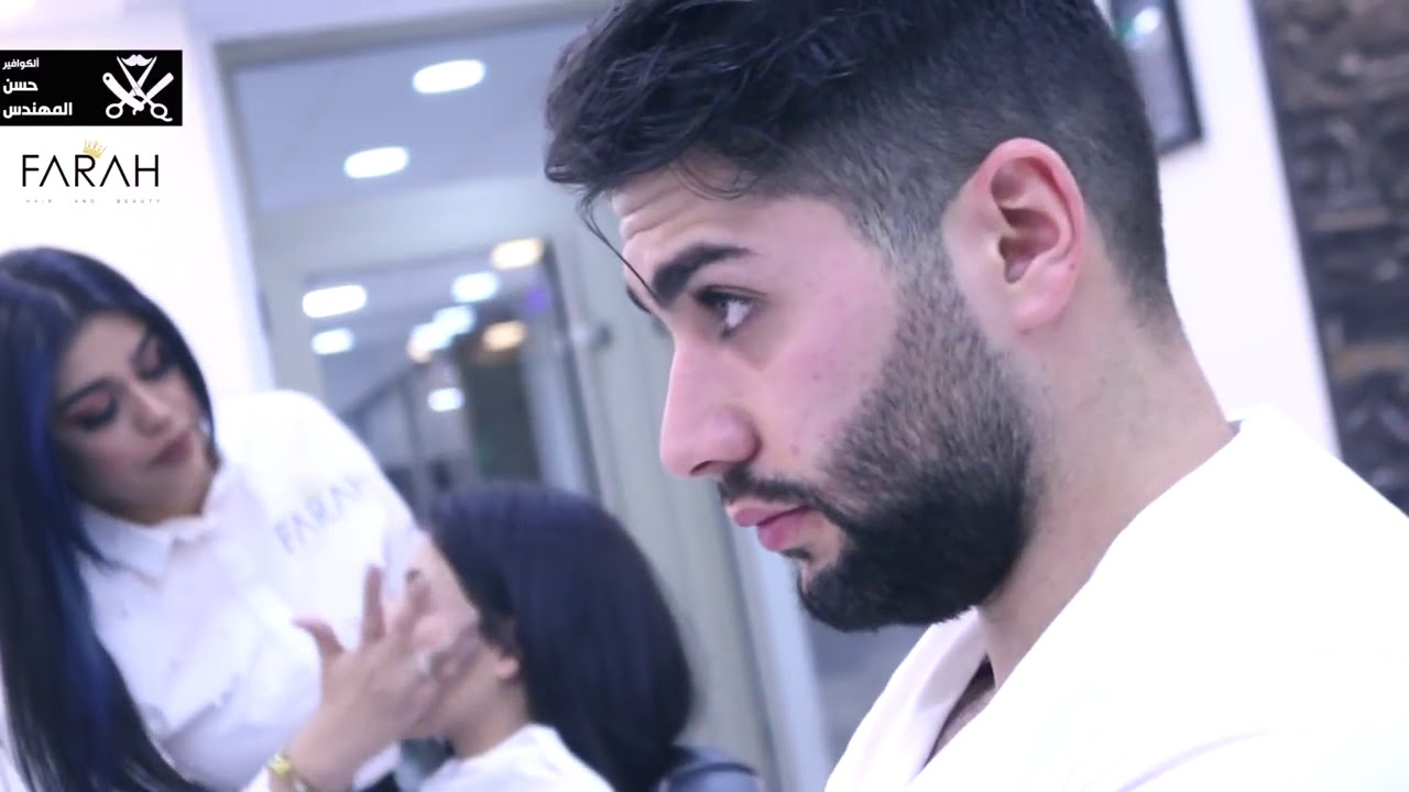اول مرة زوج و زوجة  في صالون حسن المهندس