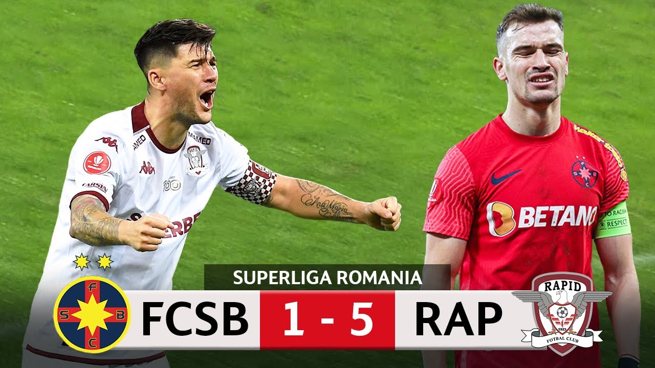 TOP 5 Meciuri &icirc;n care Rapid a PREDAT FOTBAL Adversarilor