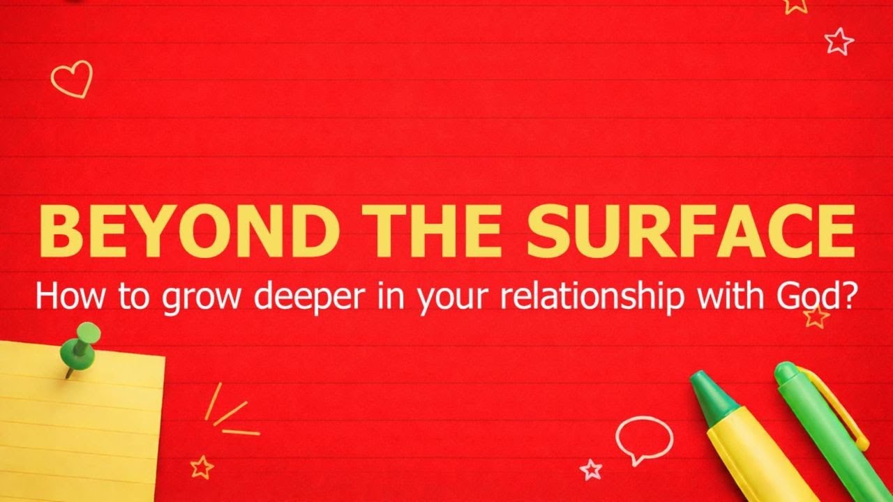 2026 February Series : “RELATIONSHIP GOALS - BEYOND THE SURFACE