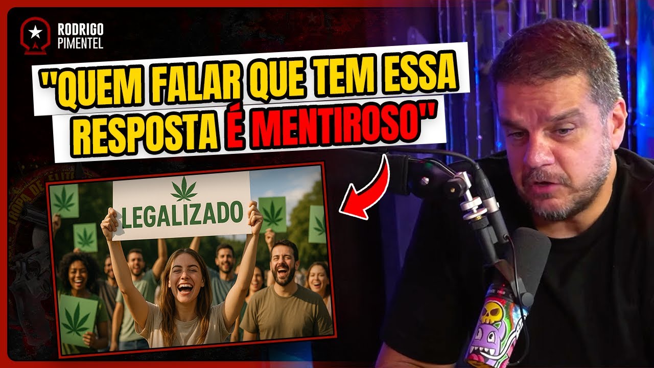 O que aconteceria no Brasil com a liberação da maconha? @Rodrigo Pimentel