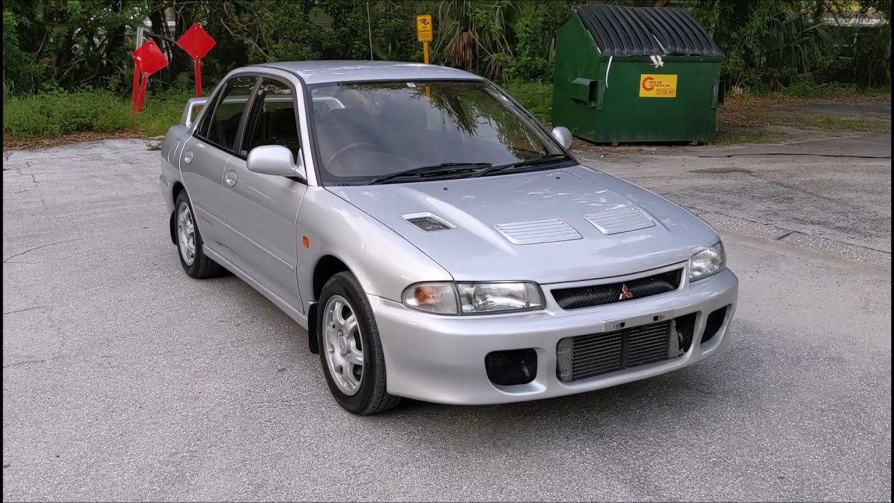 100% STOCK MITSUBISHI EVO 1 GSR IN USA! Imported by Montu Motors in Florida #5269