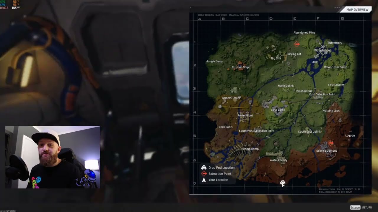 #1 Quick Tip The Cycle Frontier - How to open your map in deploy pod?