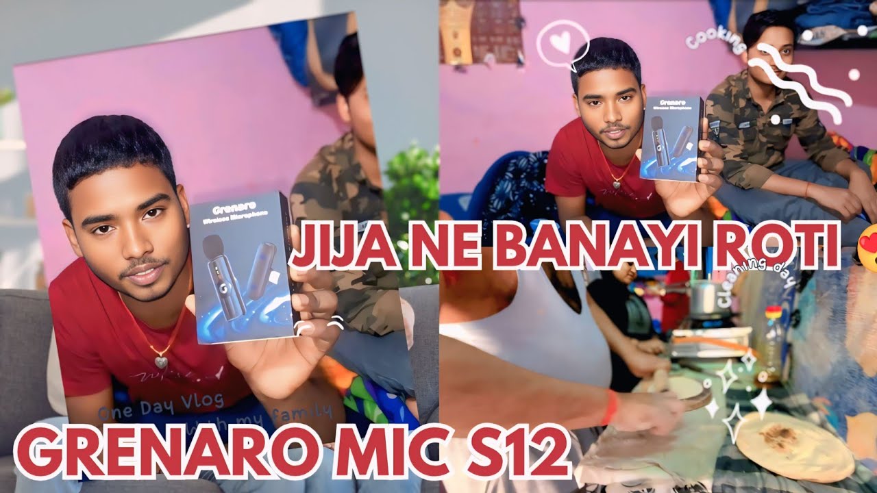 Jija Making Roti 😍 + Didi Shocked 😱 | Grenaro S12 Mic Review 🎤 Family Fun Vlog India | Das Ji Vlogs 