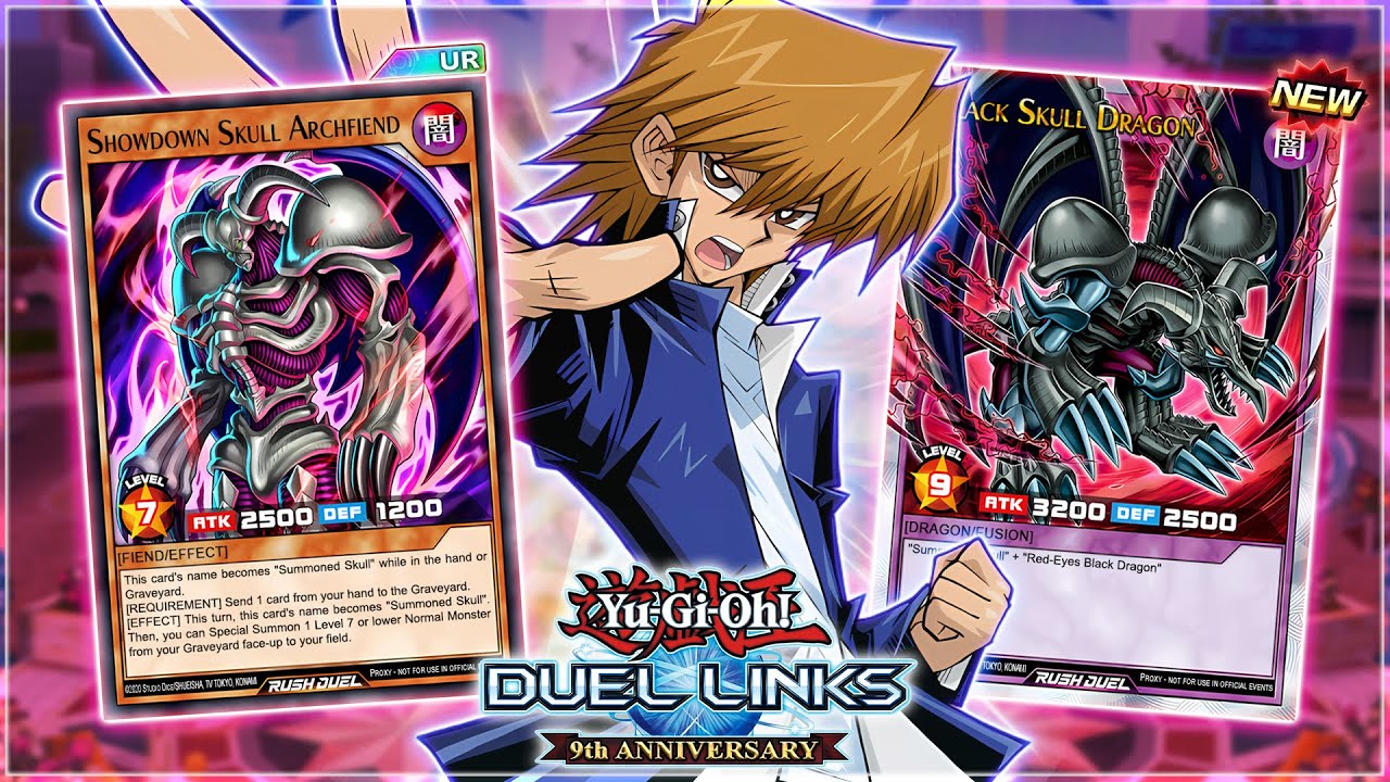 KING OF GAMES NEW RED-EYES BLACK SKULL DRAGON! IS THIS NEW DECK TOP TIER?! | Yu-Gi-Oh! Duel Links