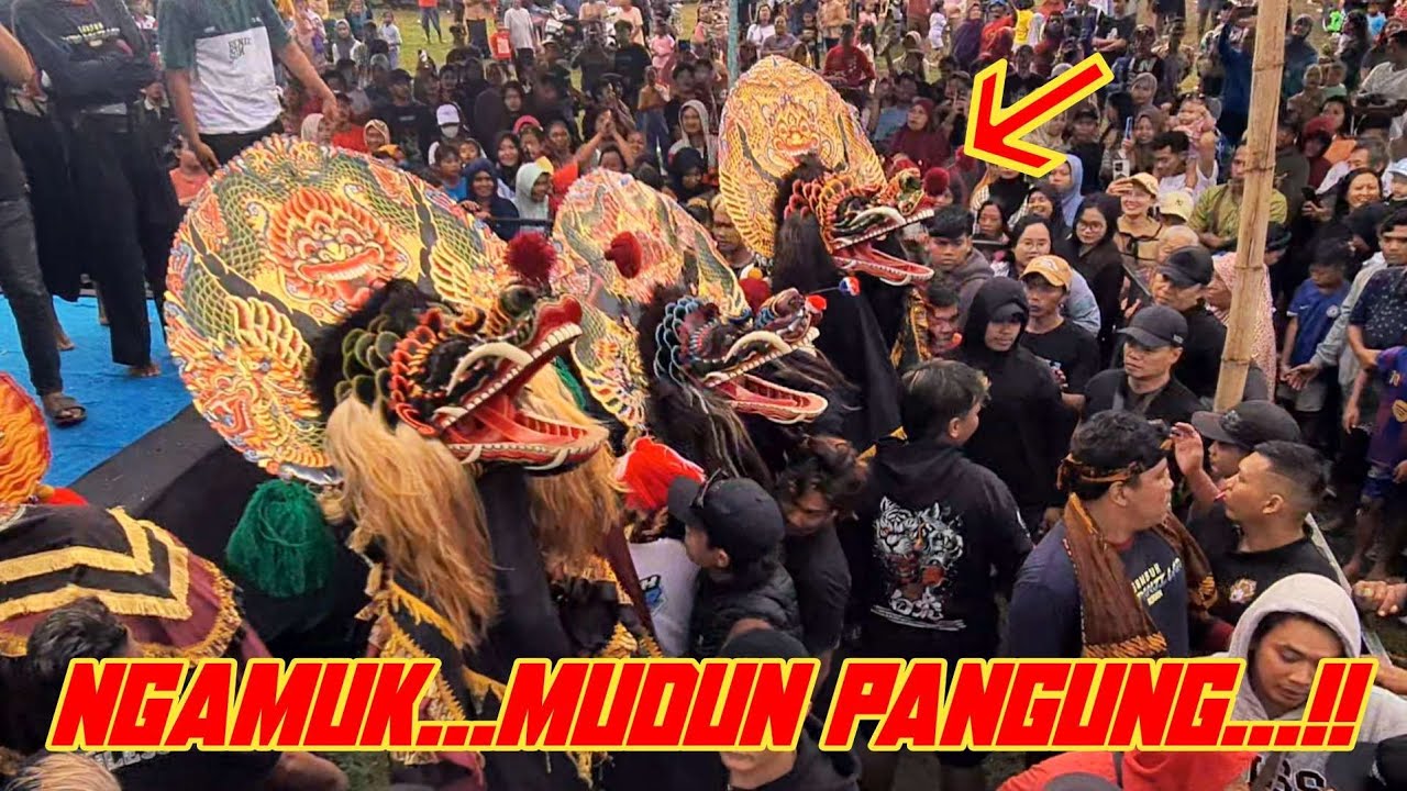 TAK❗️TERKENDALI Barongan Ngamuk Putro Panji Laras Gadungan Puncu Kediri