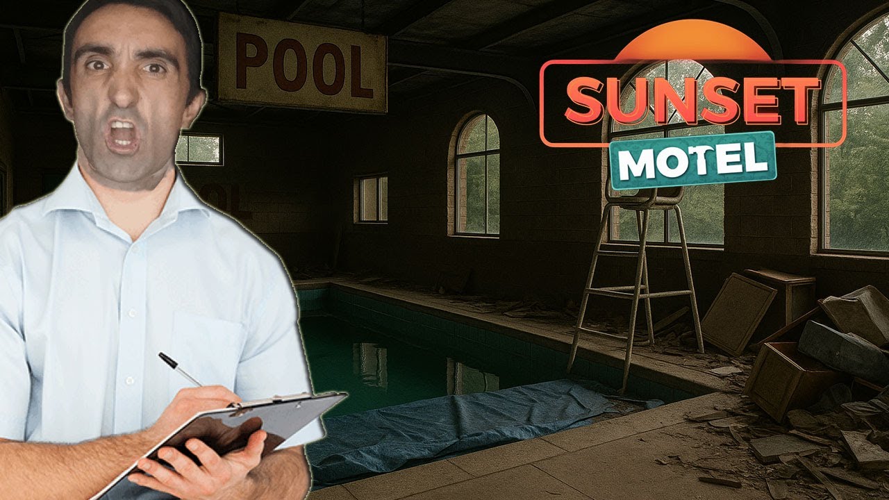 VAMOS TER UMA PISCINA NO HOTEL! 🏊✨ | Sunset Motel