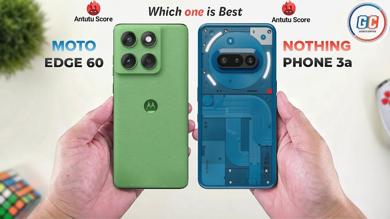 Motorola Edge 60 Vs Nothing Phone 3a