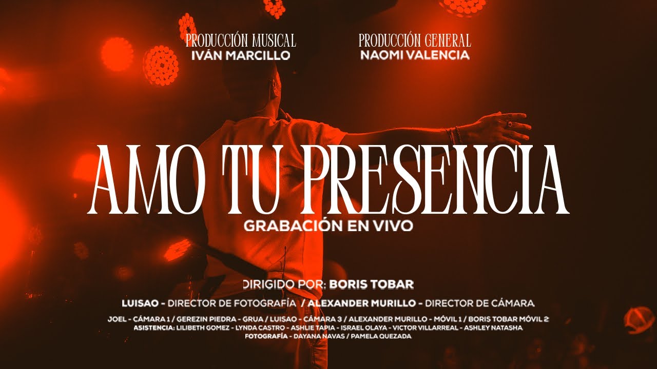 AMO TU PRESENCIA (EN VIVO) - ROBERTO PACHECO