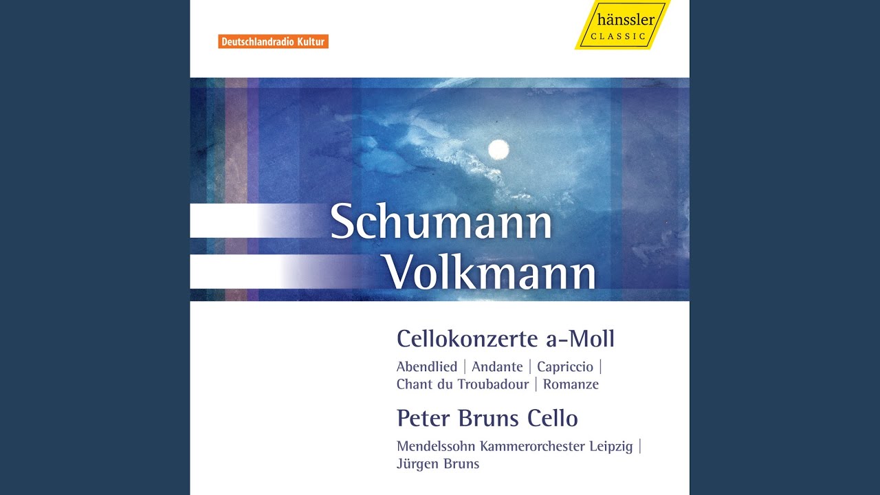 Cello Concerto in A Minor, Op. 129: I. Nicht zu schnell