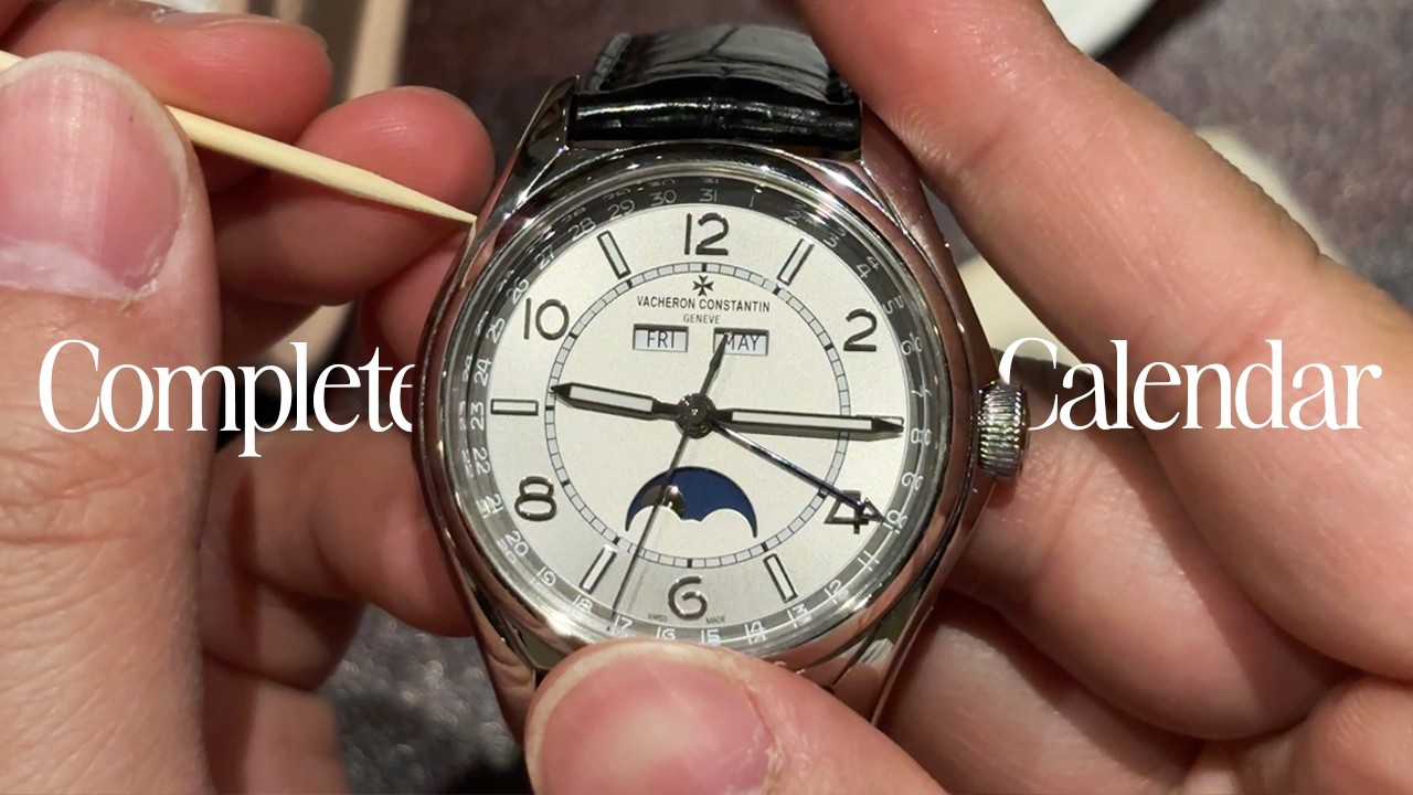 Настройка календаря Vacheron Constantin Fiftysix Complete (арт. 4000-E)