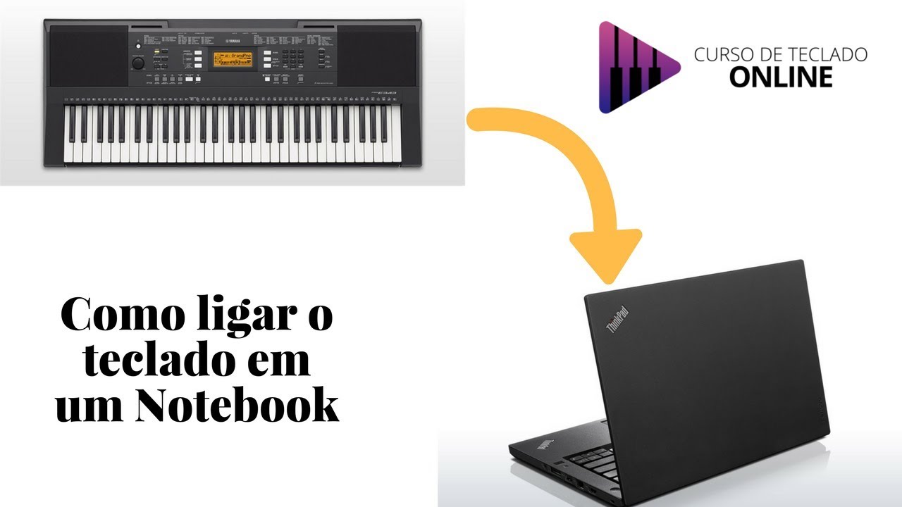 Como Ligar o teclado no computador usando o Reason