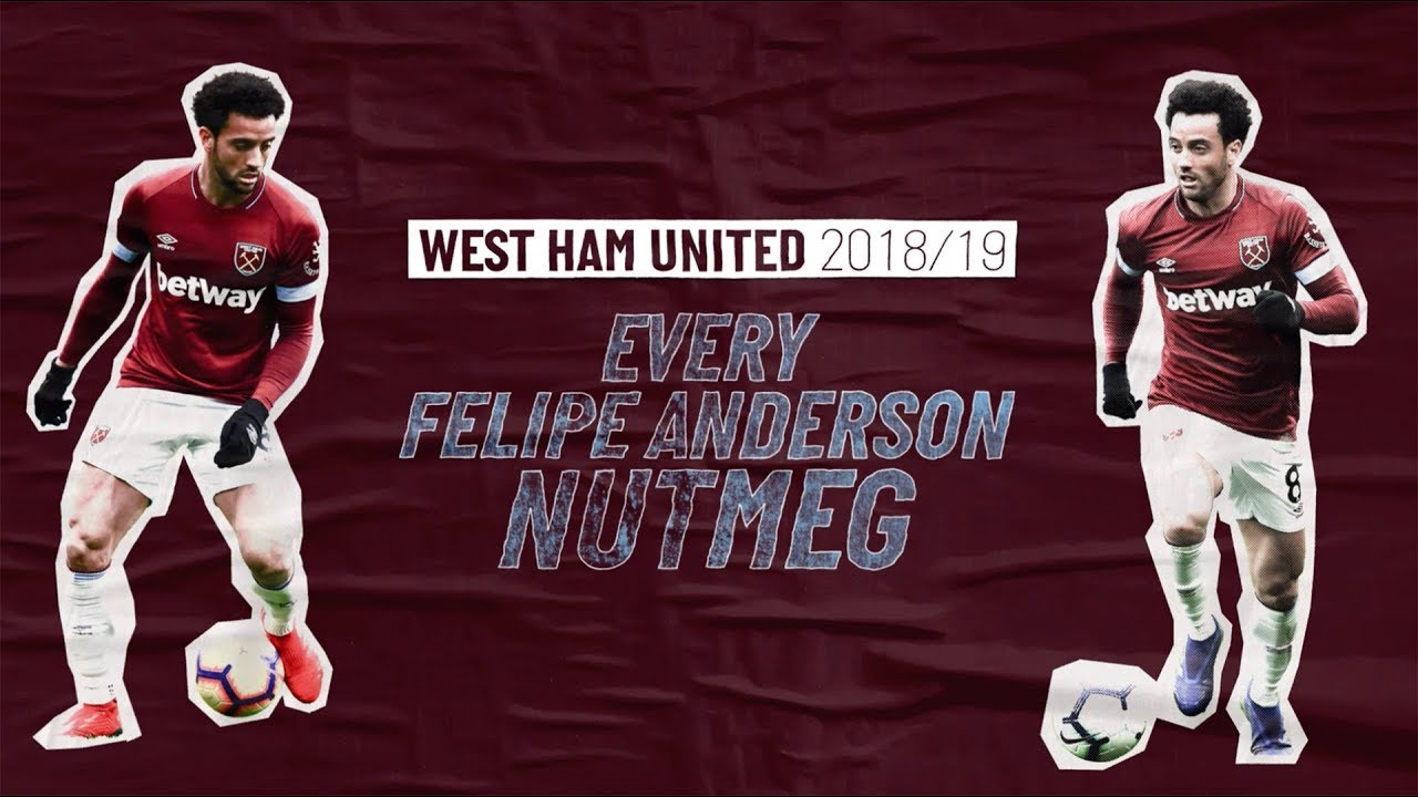 EVERY FELIPE ANDERSON NUTMEG | 2018/19