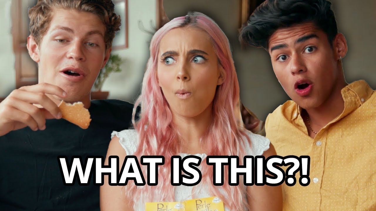AMERICANS TRY ITALIAN SNACKS w/ Ben Azelart, Lexi Hensler and Andrew Davila