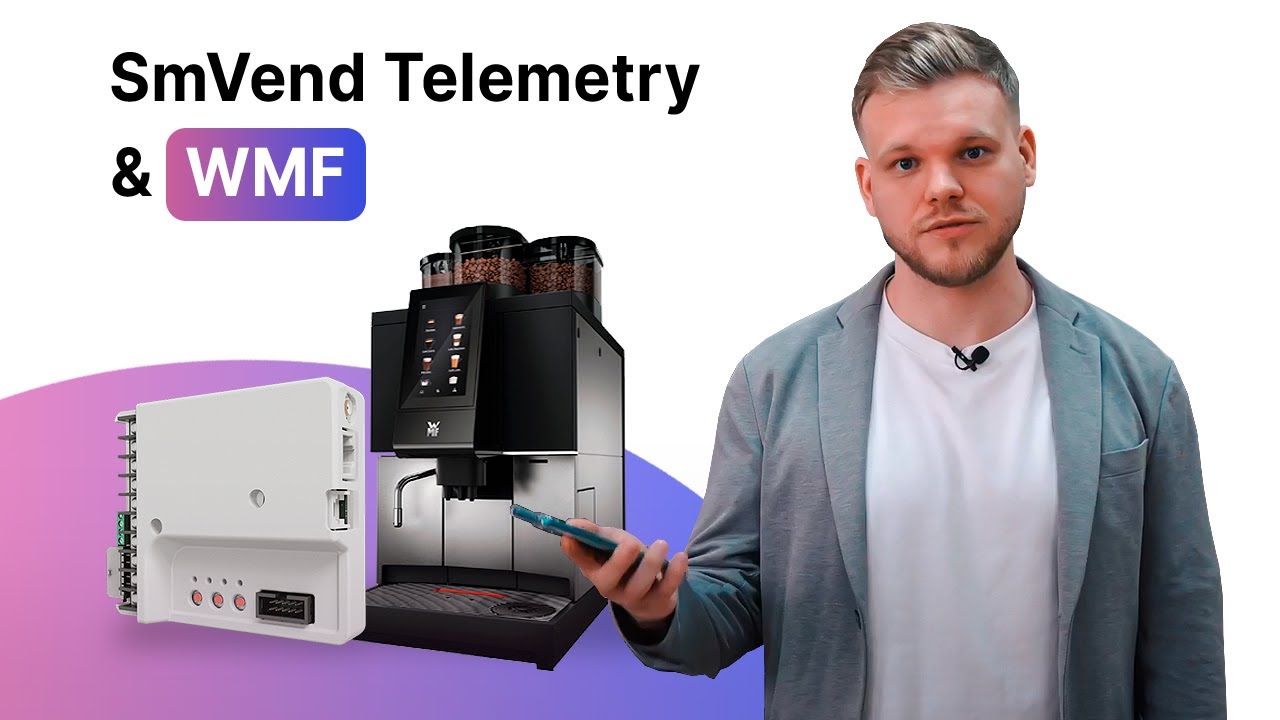How SmVend works with WMF coffee machines