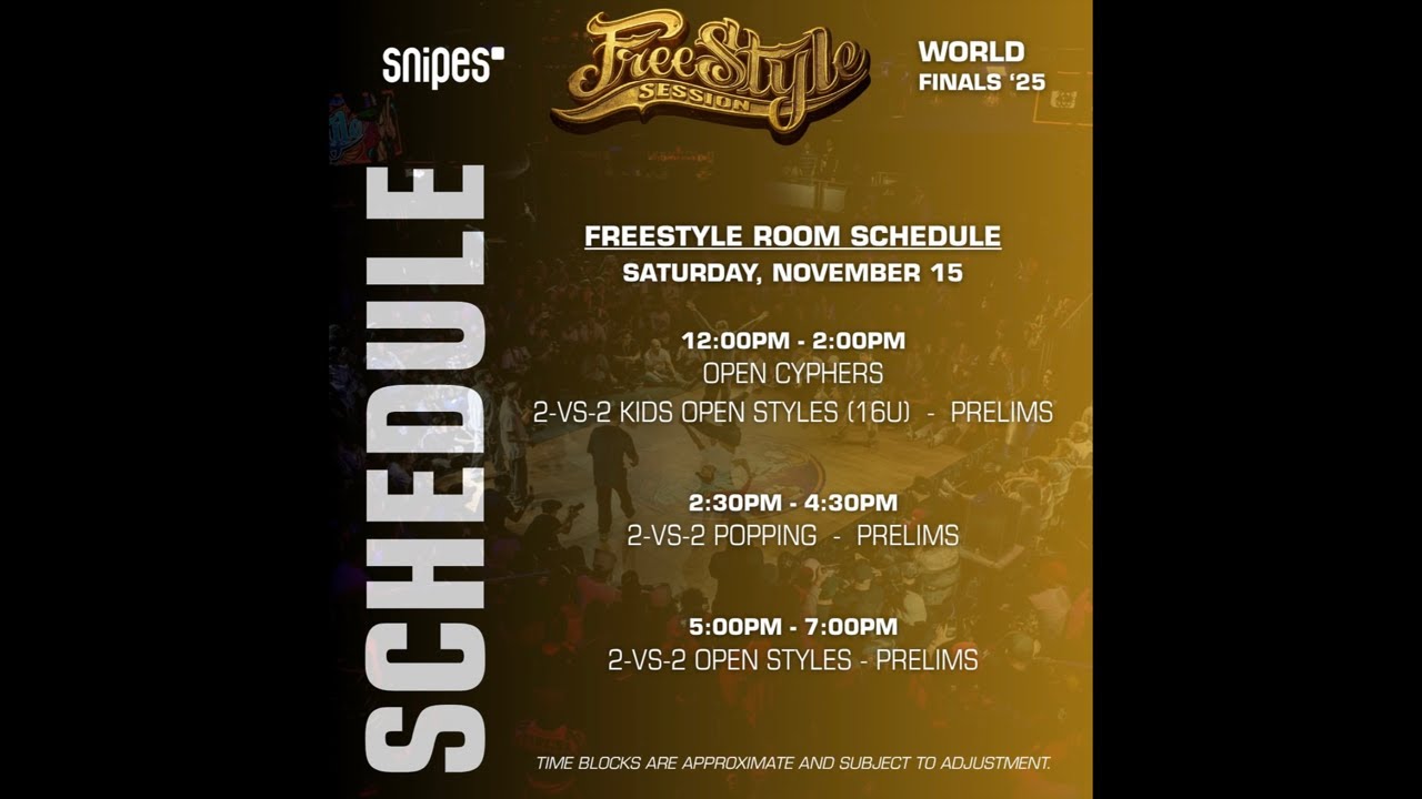 FREESTYLE SESSION 2025 || Freestyle Prelims || Los Angeles, California USA