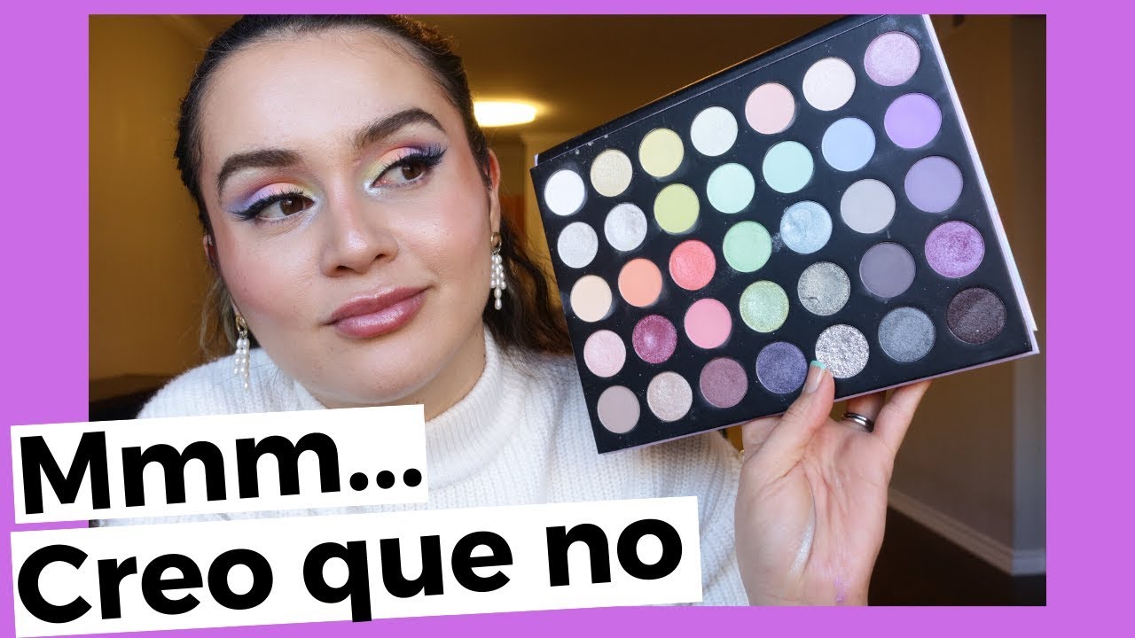 35I Icy Fantasy de Morphe | Reseña, Swatches y Demo | Maquicienta