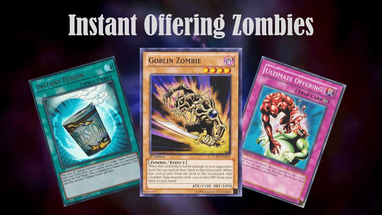 Instant Offering Zombies - Edison - Amazing Combos - Dueling Book