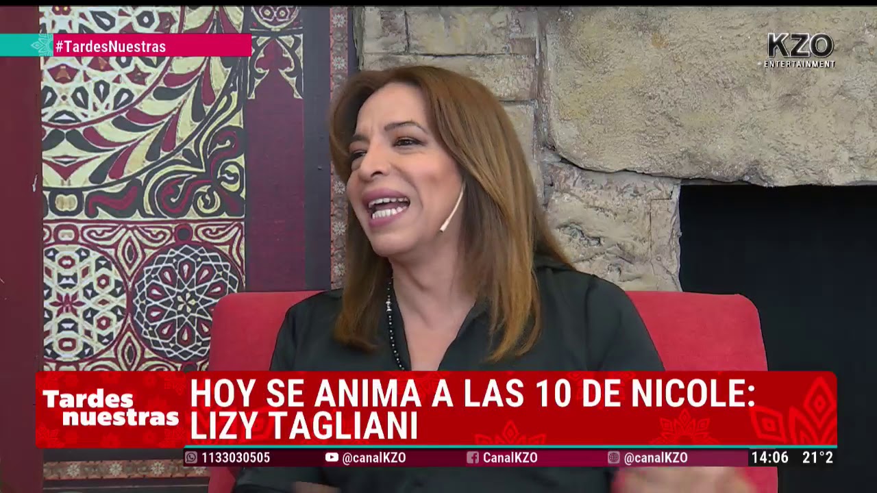 Lizy Tagliani con Nicole - Entrevista completa