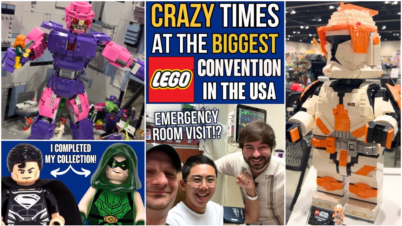 VLOG: Epic LEGO Builds, Crazy Times, and RARE LEGO at BrickWorld Chicago 2024