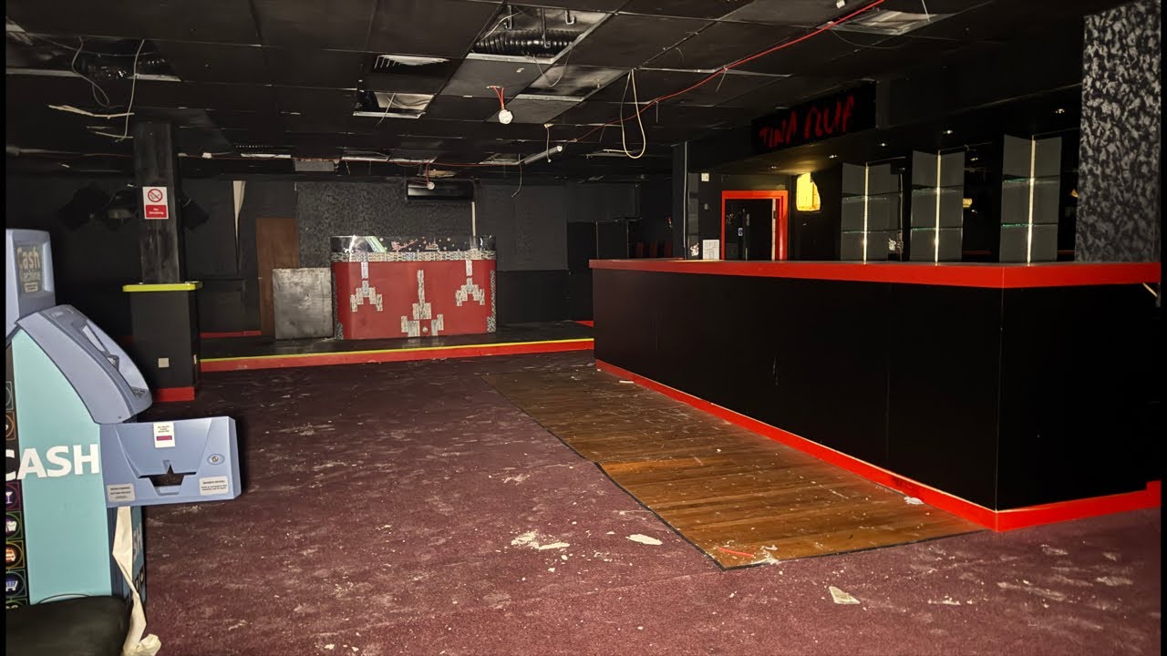 Exploring an abandoned night club…