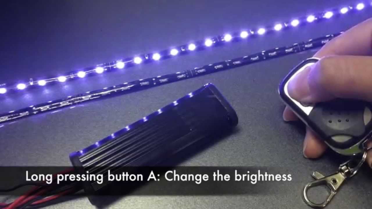 Remote Dimmer and Strobe Switch