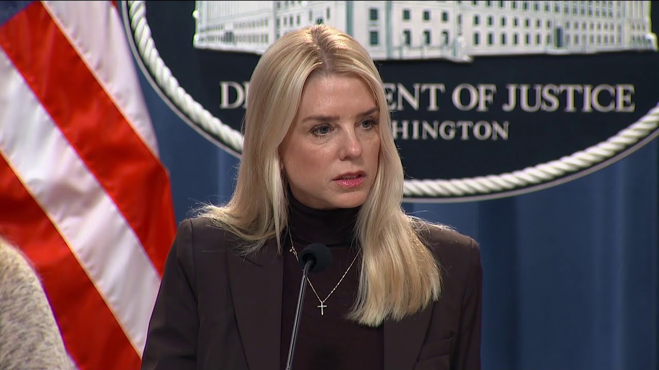 Full Video: United States AG Pam Bondi holds press conference on immigration enforcement