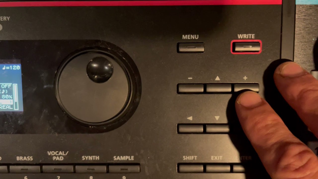 how to program the Roland Juno DS to play the Baba O'Riley arpeggio