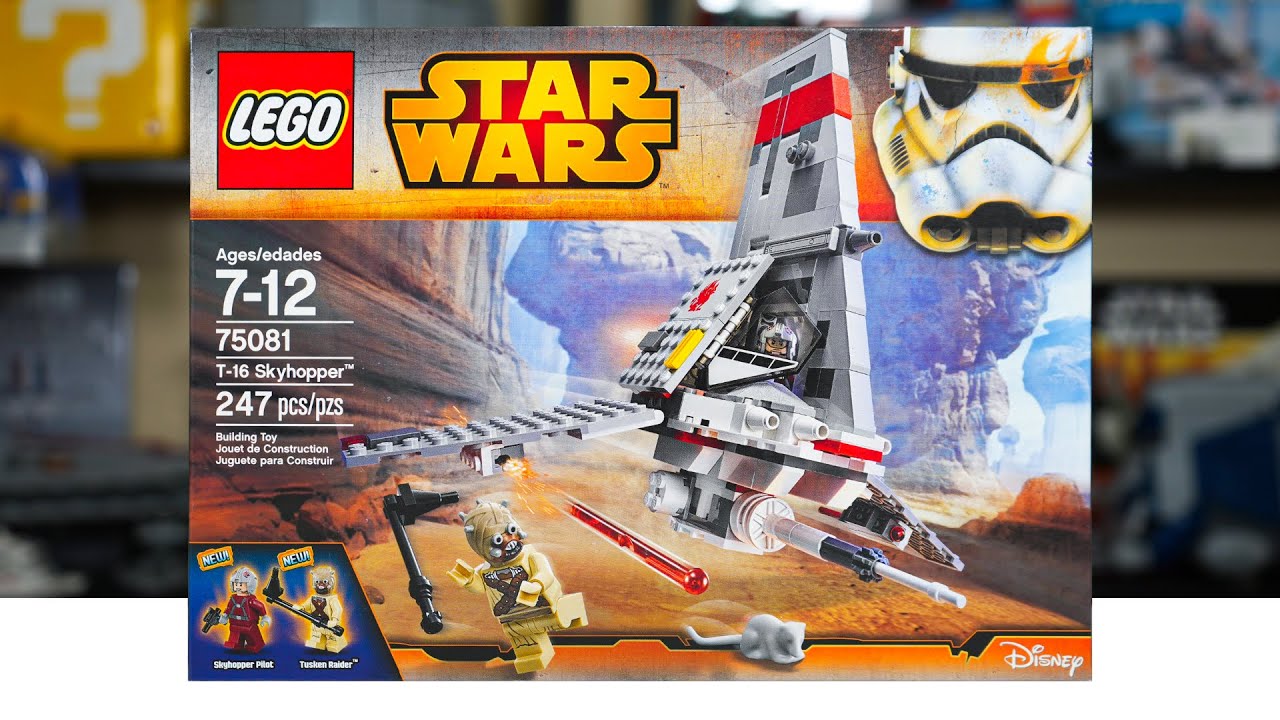 LEGO Star Wars 75081 T-16 SKYHOPPER Review! (2015)