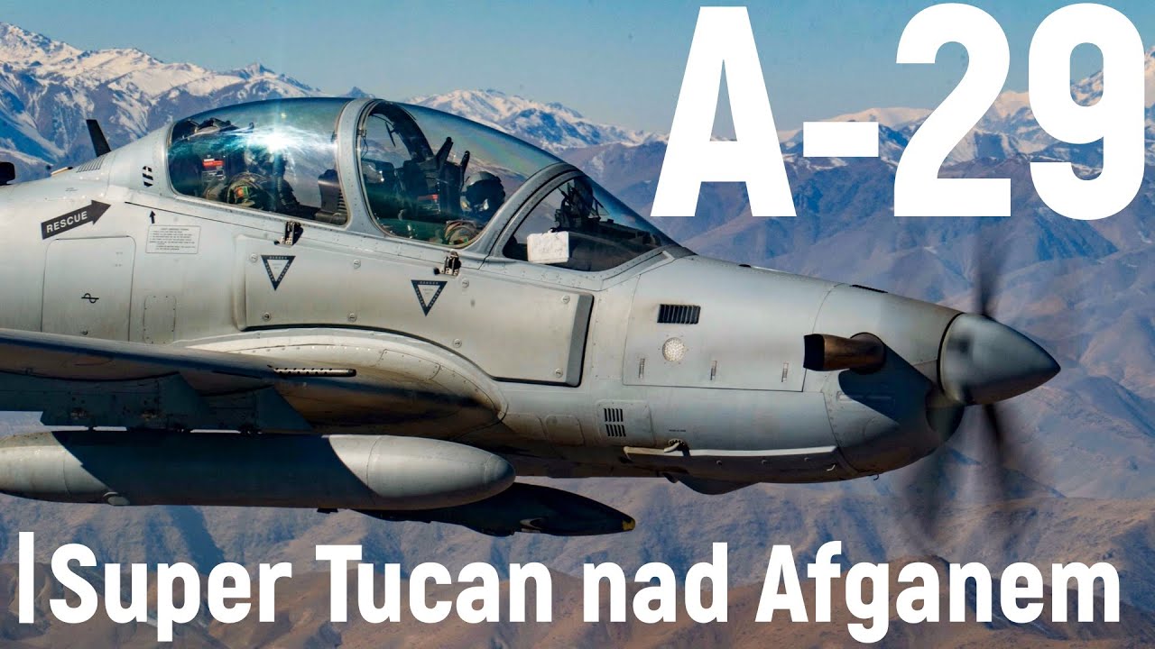 A-29 Super Tucano nad Afganem