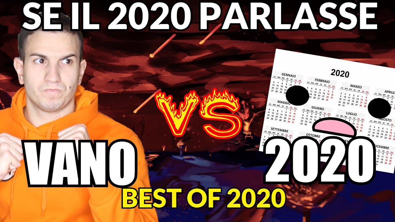 VANO VS 2020 - SE IL 2020 PARLASSE (BEST OF 2020) - Alessandro Vanoni