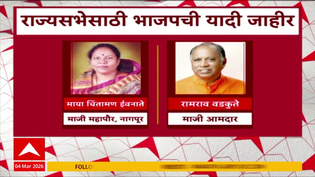 BJP Candidate List