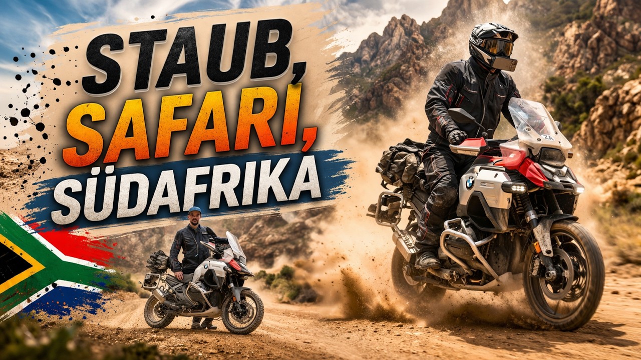 Staub, Safari, Südafrika – Auf den Spuren der @PangeaRally 🇿🇦🏍️